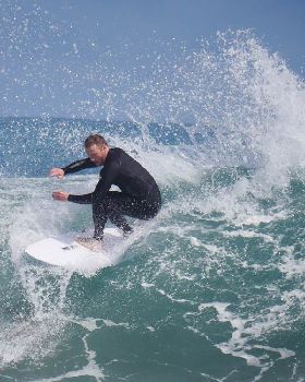 North Beach off the lip