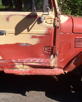 Drivers side crash