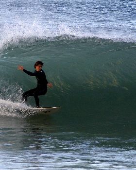 backside barrel coming up