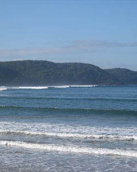 Couple of waves coming through from last week,not many out either
