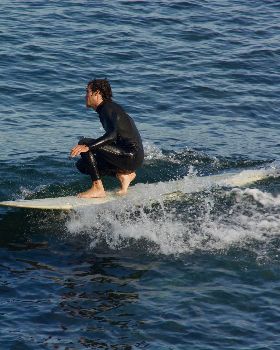 Small waves, plenty sunshine