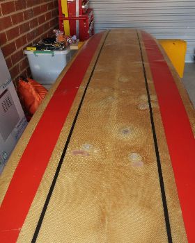 Longboard restoration