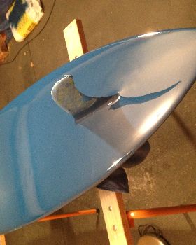 bottom painted