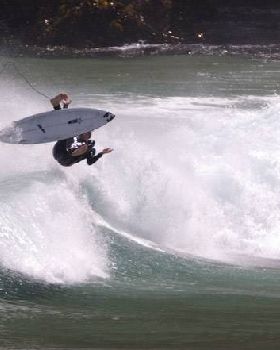 Surfing Tasmania