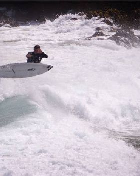 Surfing Tasmania