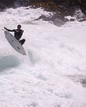 Surfing Tasmania