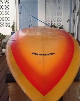 The board looks better now it has two fins