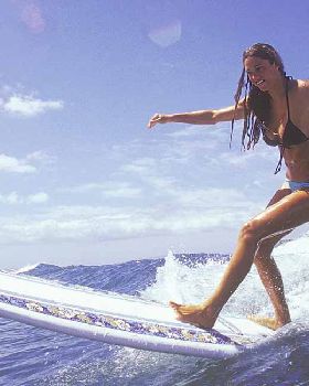 longboard action