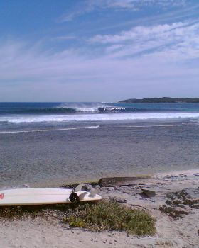 The Rock on a springtime friday arvo