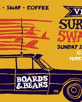 Vintage Surf Swapmeet+landscape