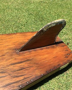 Cordingly Bros Wooden Surfboard