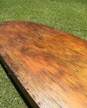 Cordingly Bros Wooden Surfboard