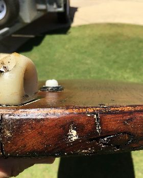 Cordingly Bros Wooden Surfboard