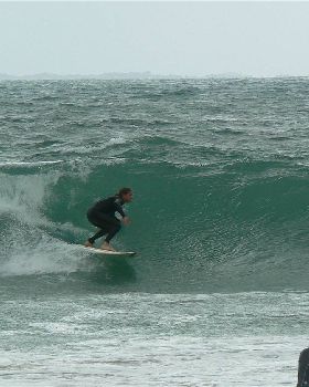 A few crew out at the Head