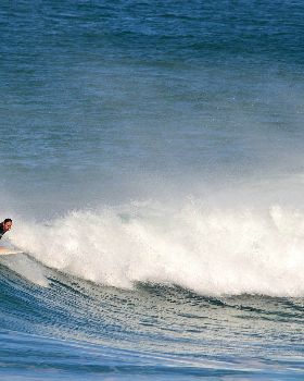 Surfers at Dreamtime Beach