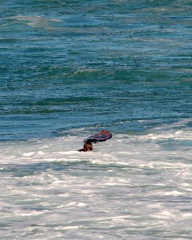 Surfers at Dreamtime Beach
