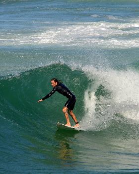 Surfers at Dreamtime Beach