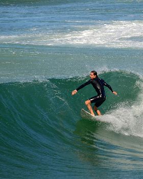 Surfers at Dreamtime Beach