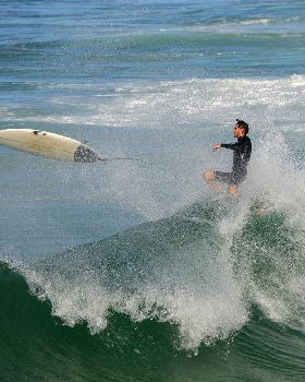Surfers at Dreamtime Beach