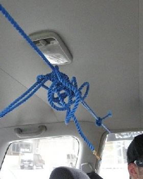 If you can't tie knots...tie lots...