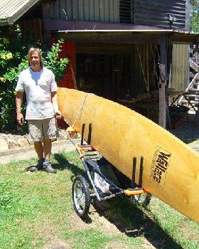 Tom Wanger love his Quiver Kaddy