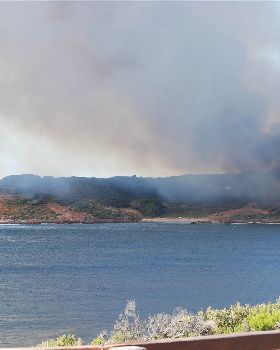 north point on fire