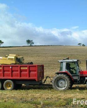 Tractor-and-trailer web