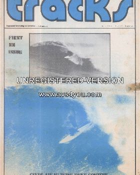 Surf Mag New Zealand NZ Tracks No 001 1974 