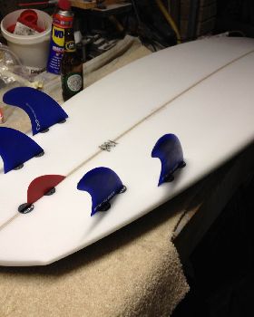 Stone Surf Diamond Tail fish Custom