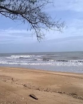 The back beach