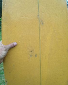 surfboard shaped by Cole smith