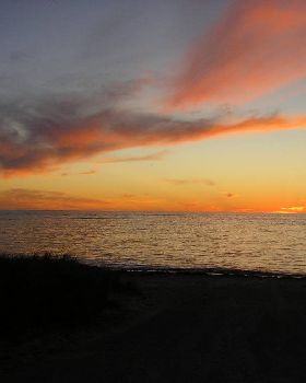Sunset at 7 Mile Beach 