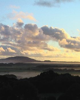 misty morning