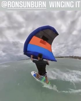 Winging no foils