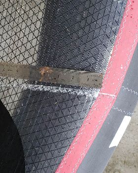 affected seam