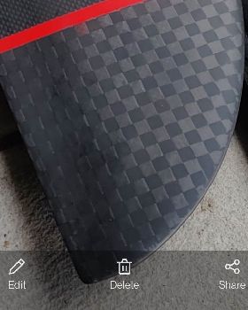 wing damaged
