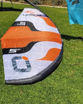 images of the wing first inflated right out the bag