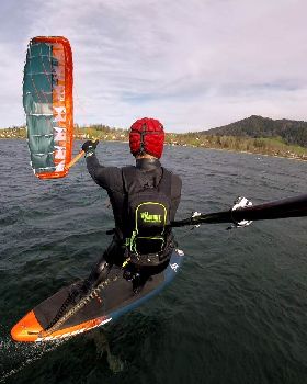 DIJ-flysurfer-PEAK4-3m-parawing-first-try
