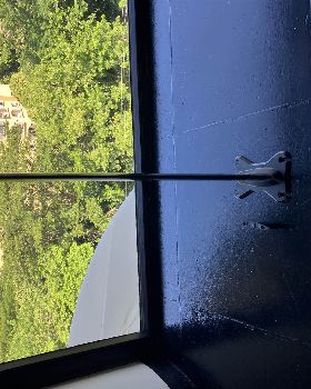 Repaired mast