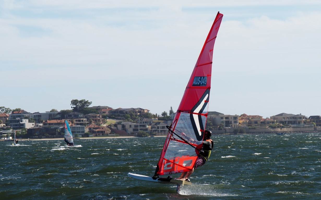 Foil Fest 2021 Action at the Goolangatup Sailing Carnival