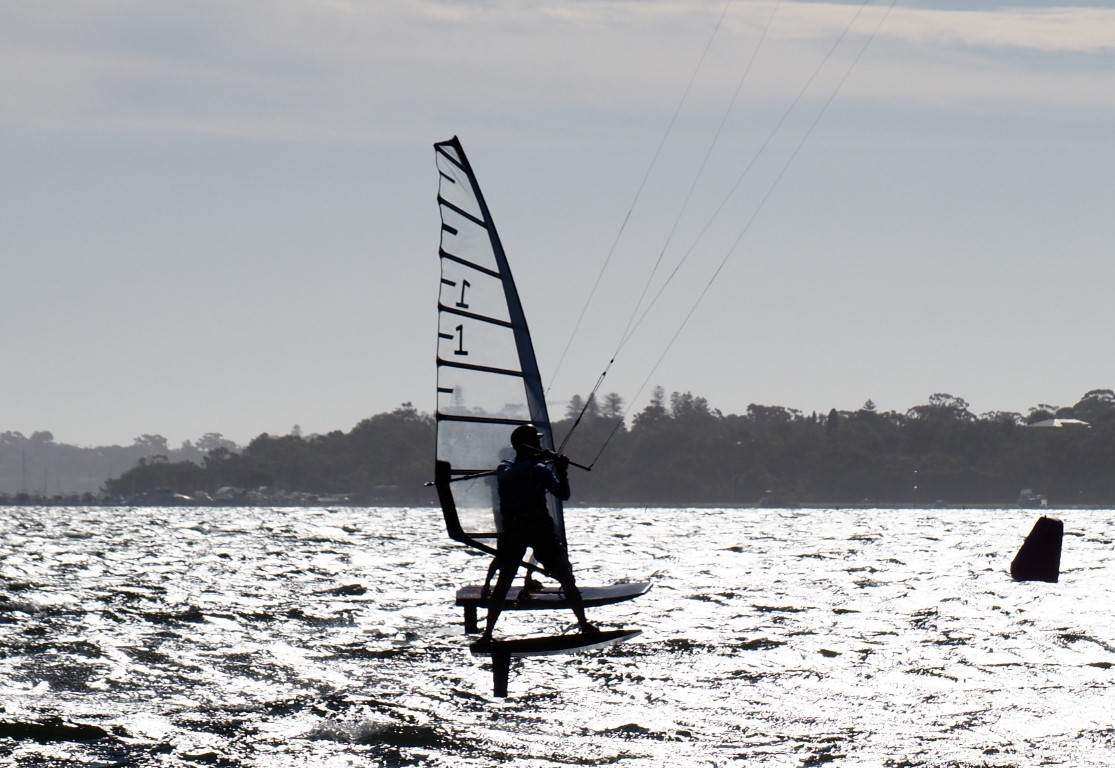 Foil Fest 2021 Action at the Goolangatup Sailing Carnival