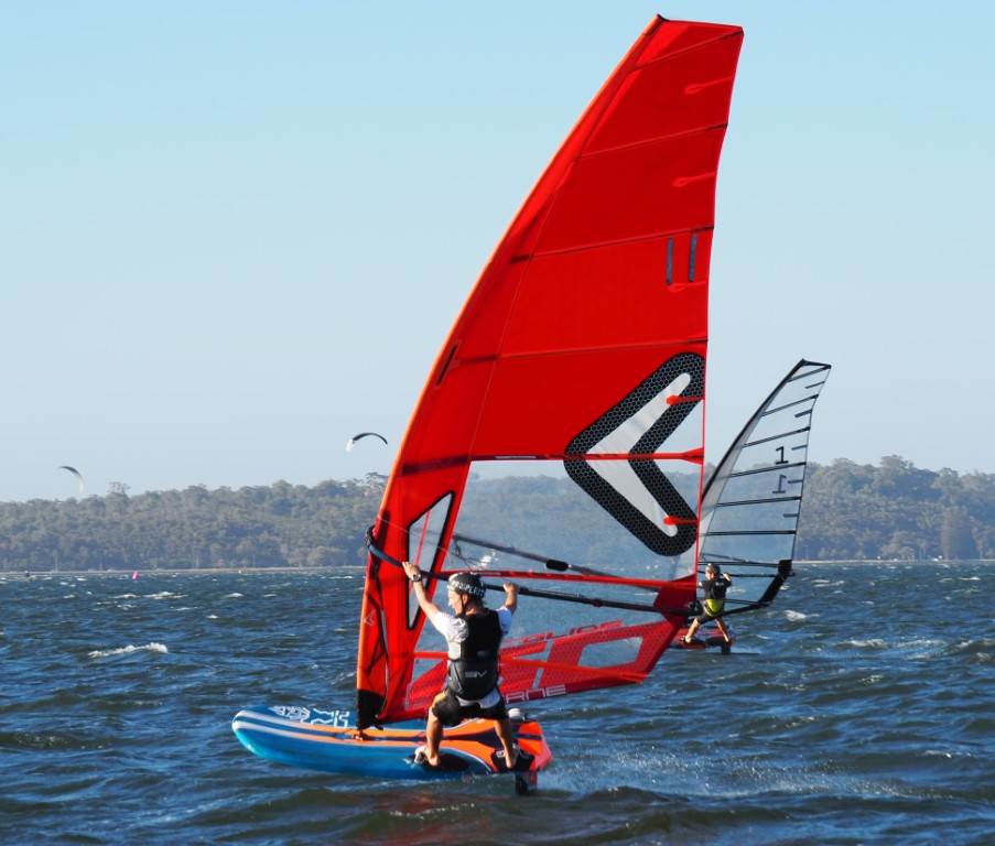 Foil Fest 2021 Action at the Goolangatup Sailing Carnival