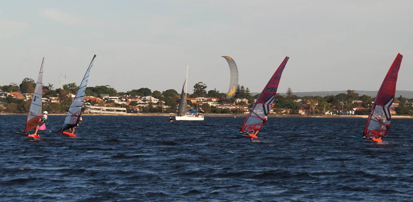 Foil Fest 2021 Action at the Goolangatup Sailing Carnival