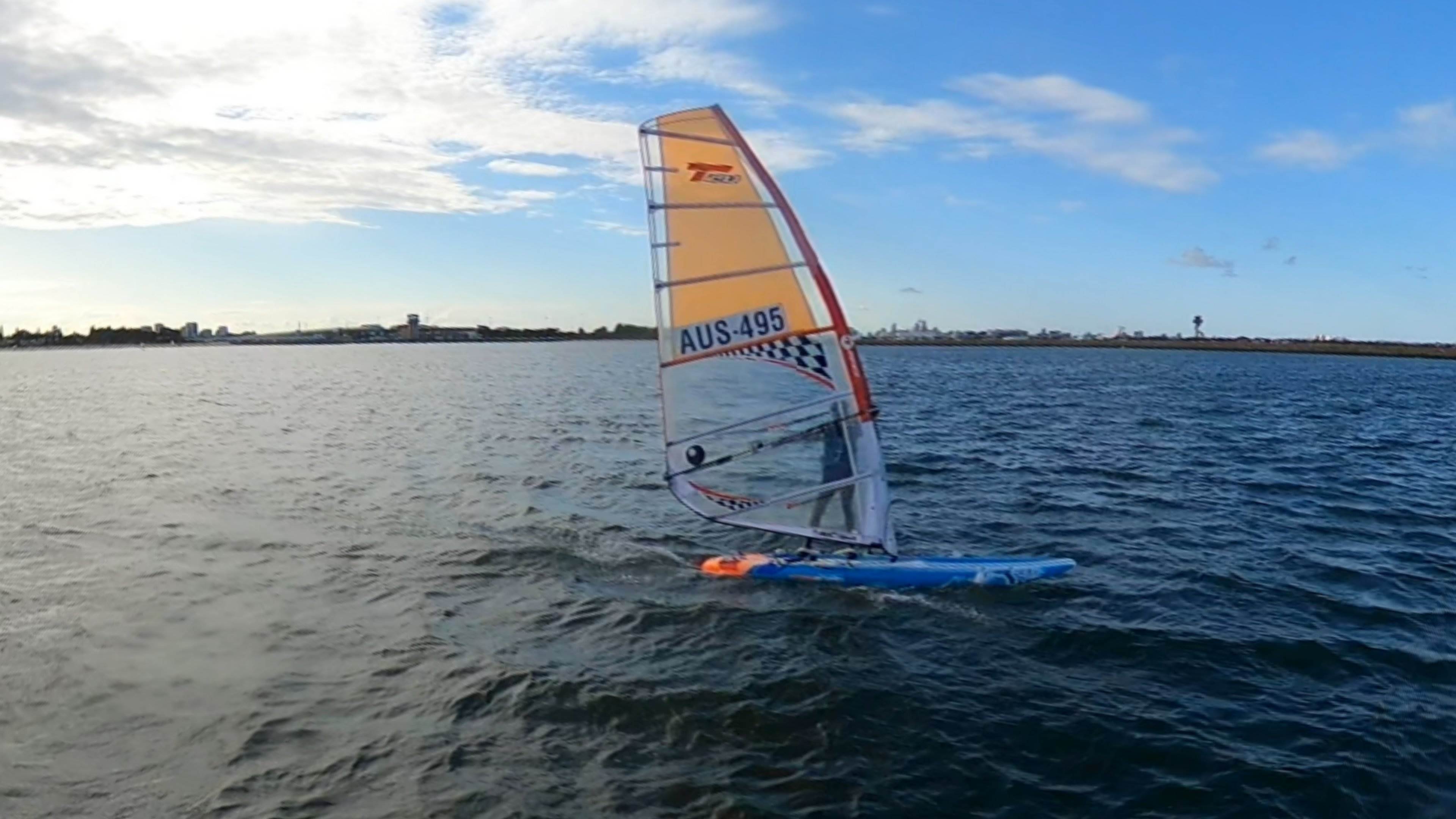 Early Spring day at the end of Winter 2022 with a lot of sails and wings out