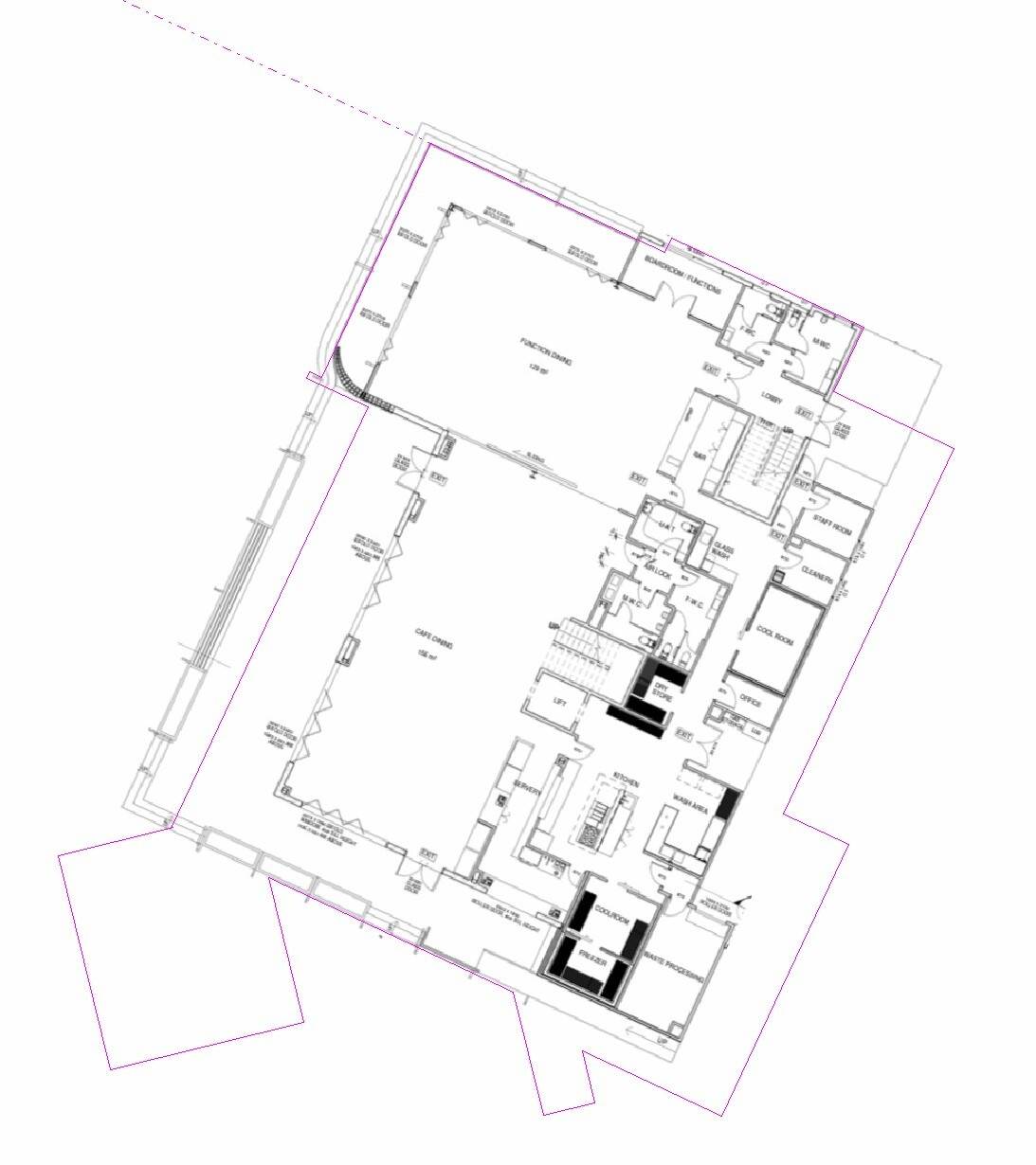Landgate - Sub-lease legal area Vs SBC building plan - 20230315