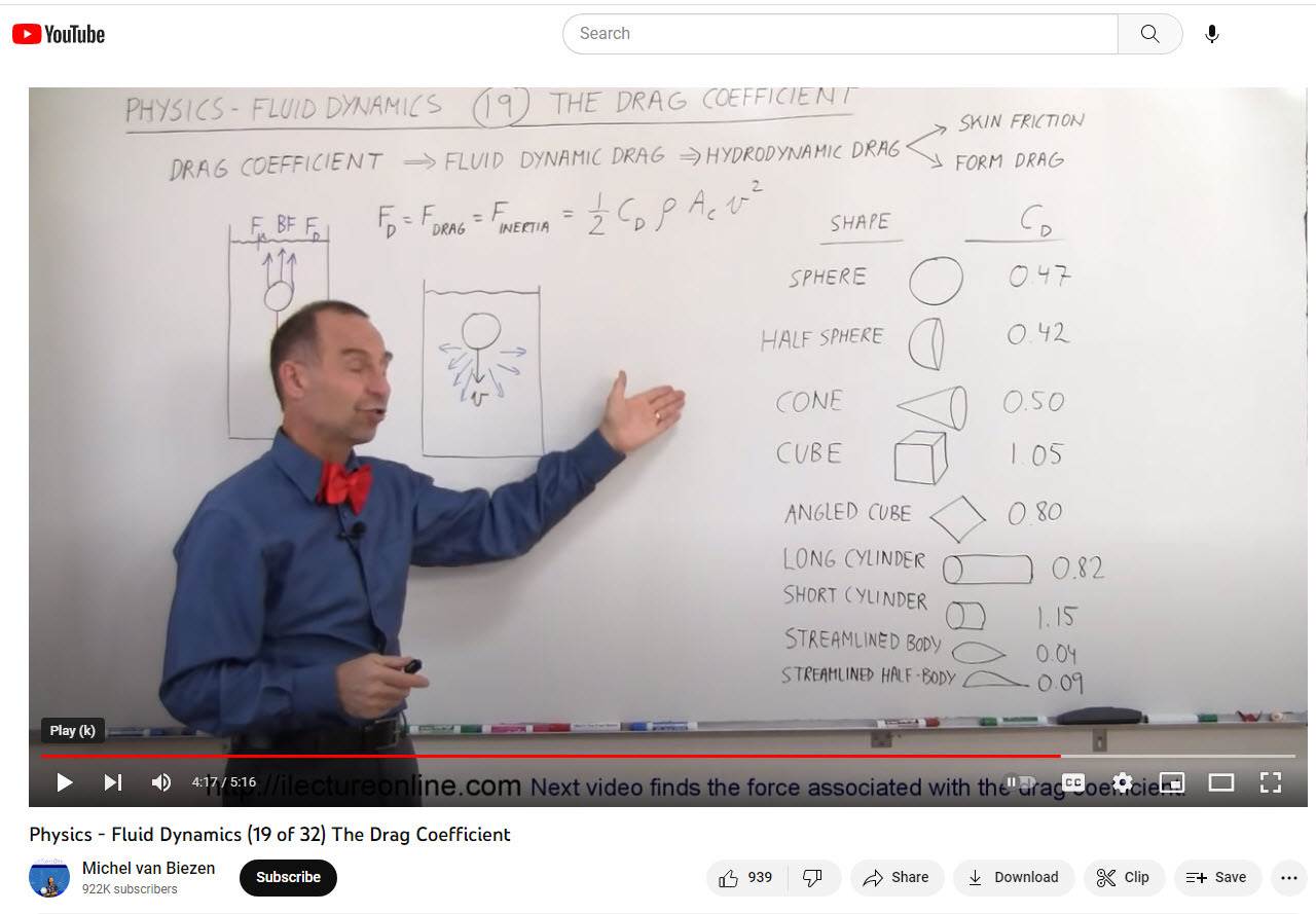 Physics - Fluid Dynamics (23 of 32) Buoyancy, Viscosity, and Drag Forces Compared: Trial 3