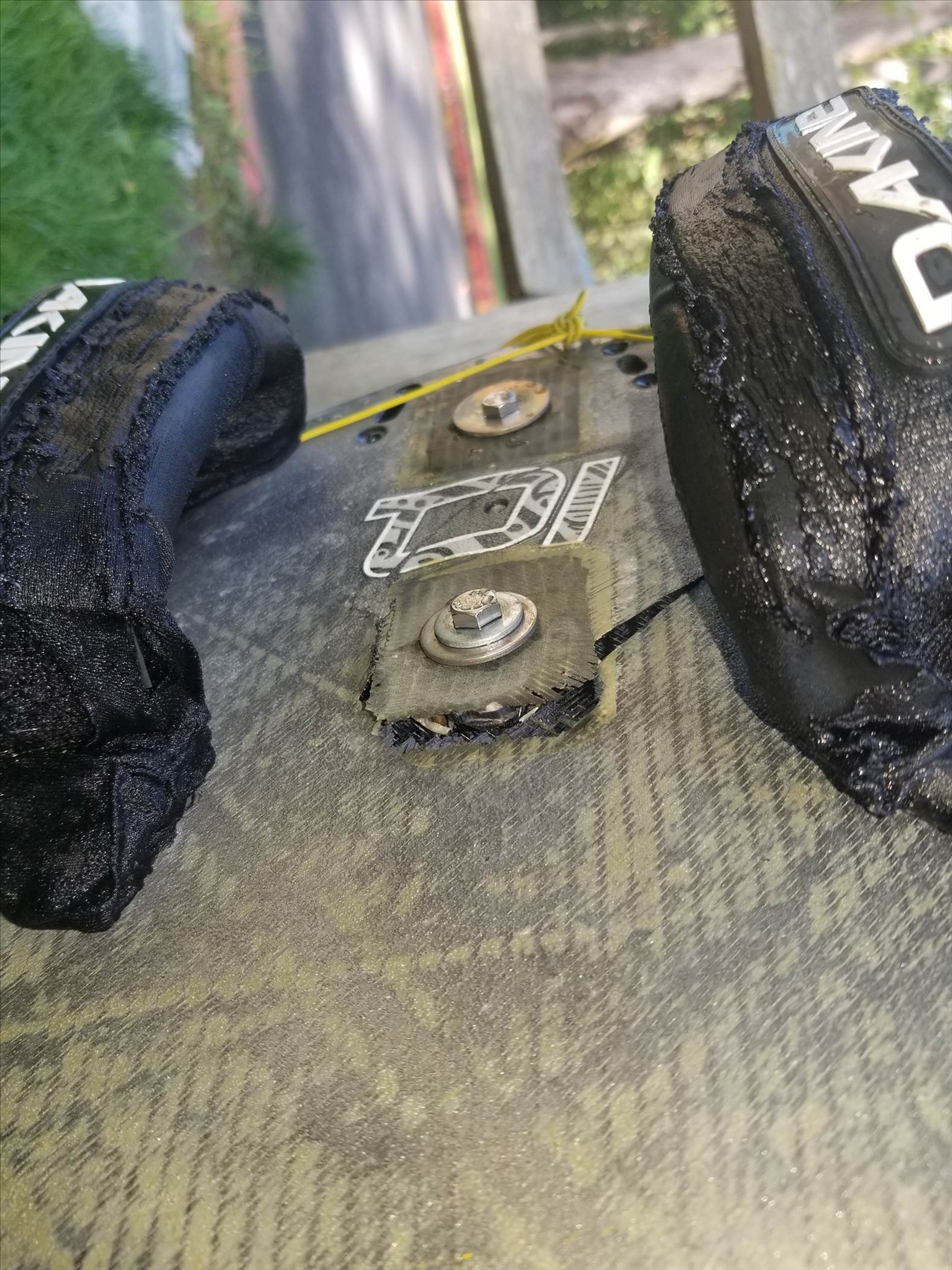 Starboard FW 167L Cracked Deck from Foil Mast