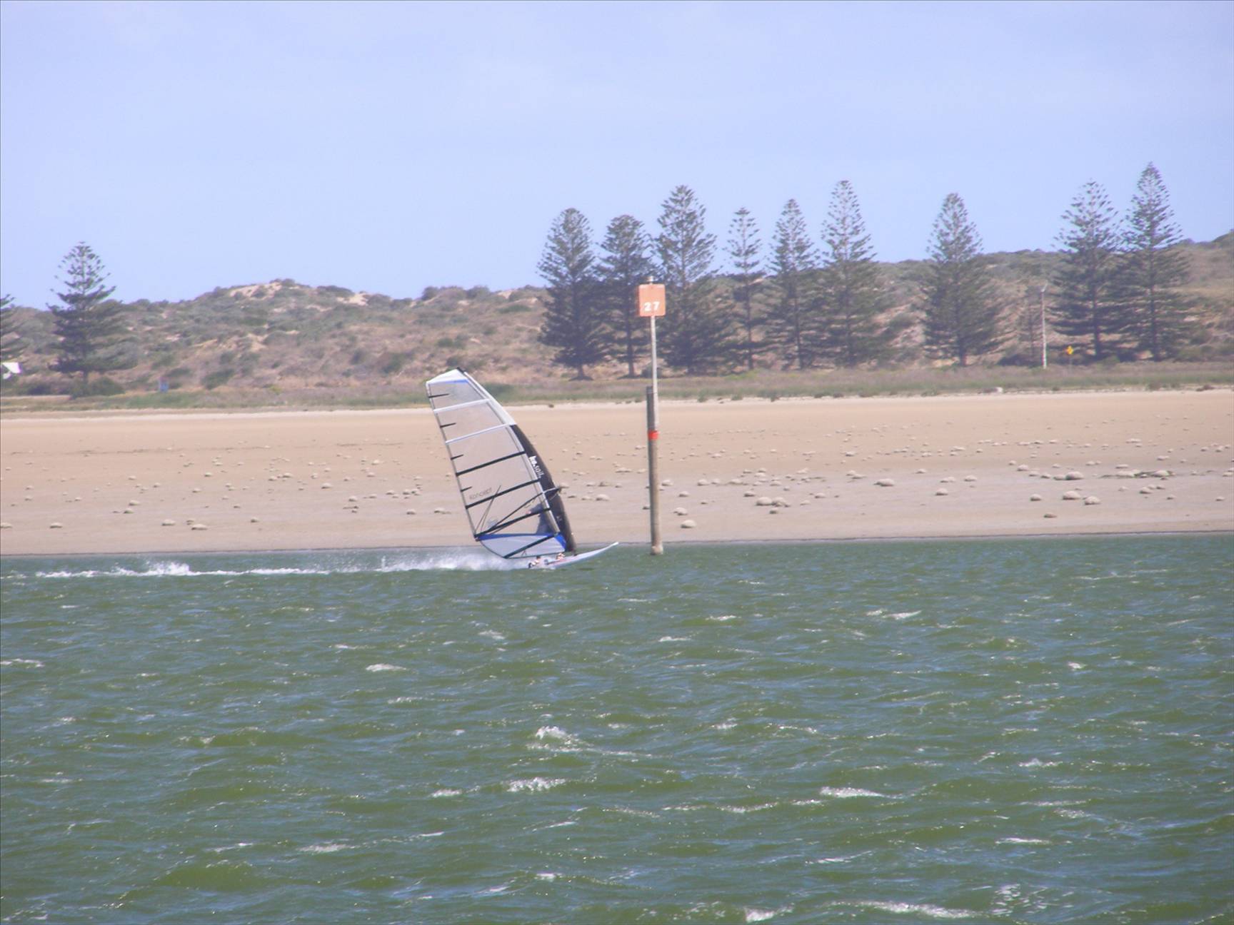 Carl at Goolwa on the 22nd of November, 2008
