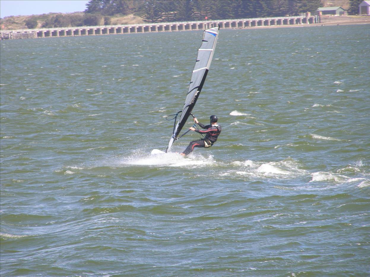 Carl at Goolwa on the 22nd of November, 2008