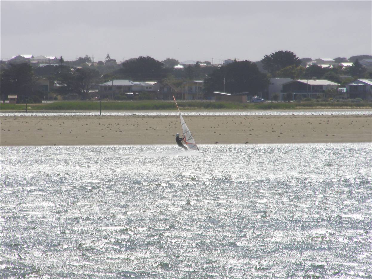 Joe at Goolwa on the 22nd of November, 2008